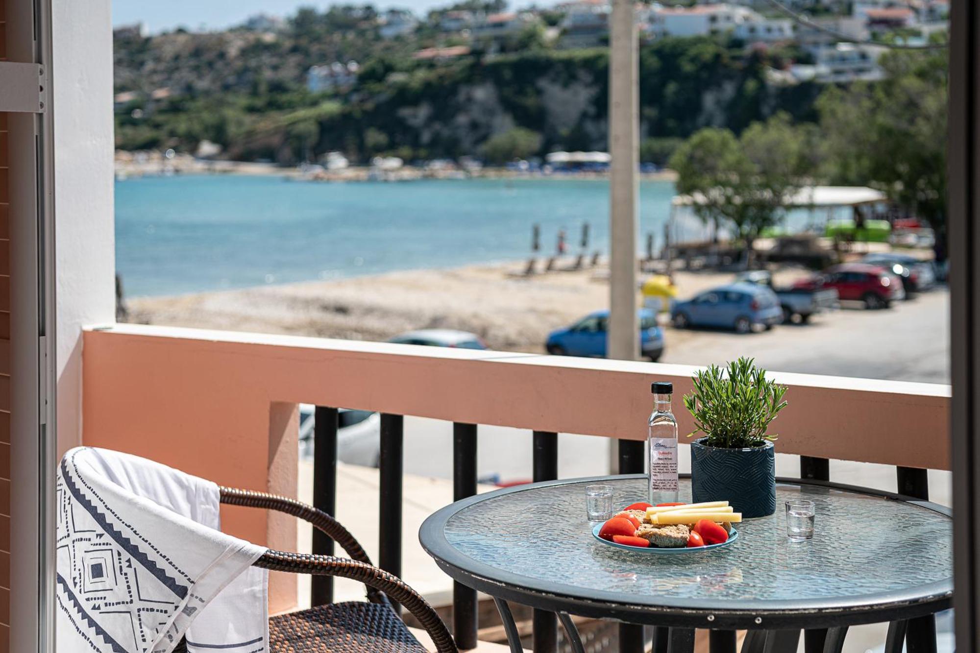 Elena Seafront Luxury Apartments Almirida Exteriör bild