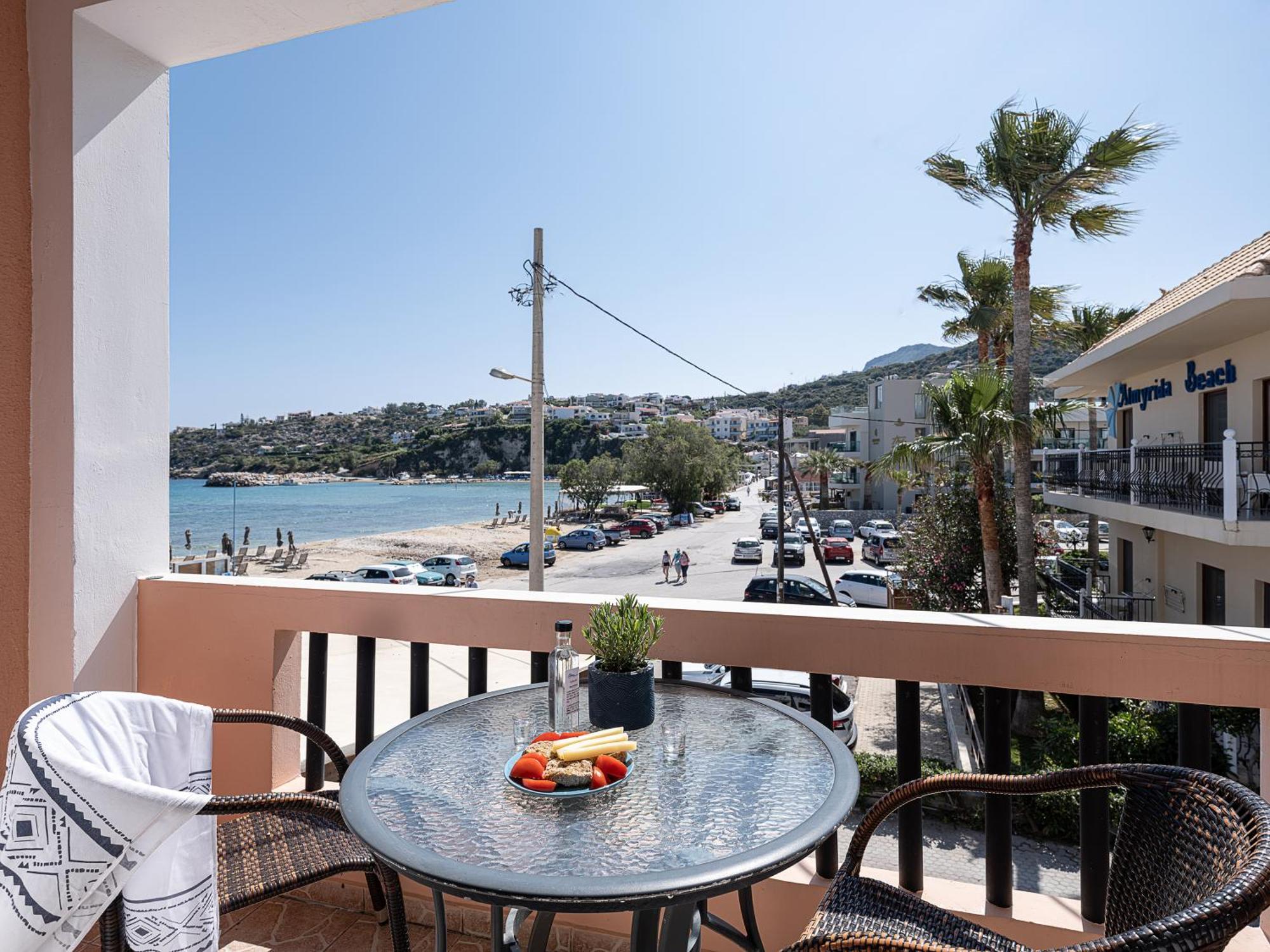 Elena Seafront Luxury Apartments Almirida Exteriör bild