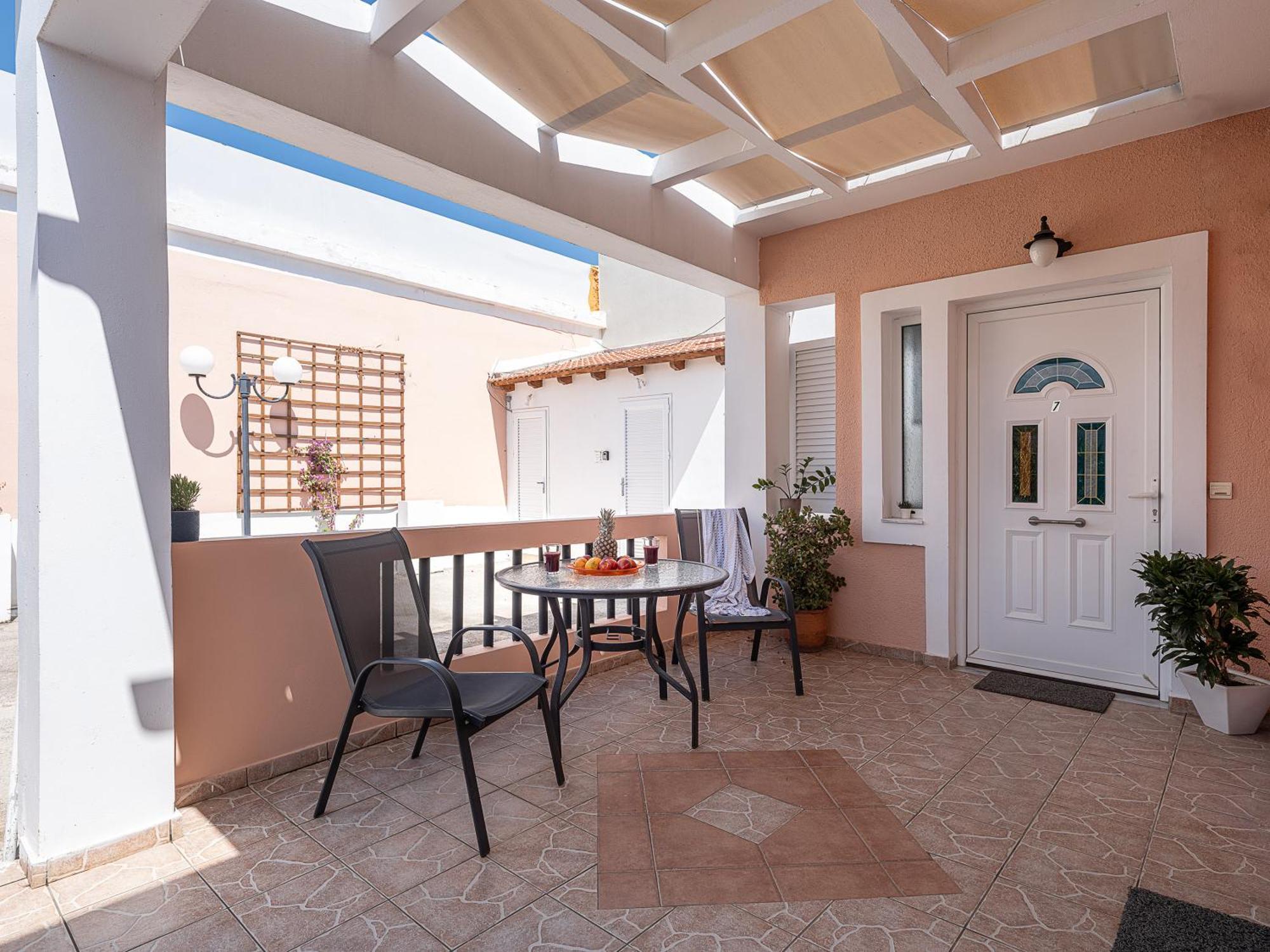 Elena Seafront Luxury Apartments Almirida Exteriör bild