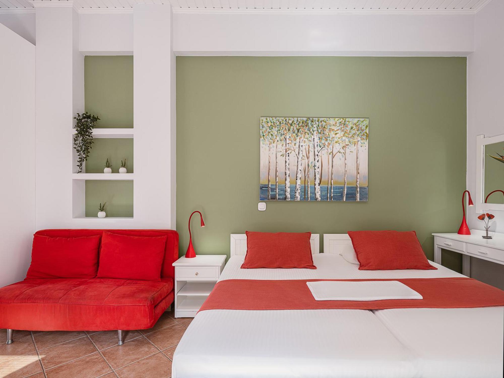 Elena Seafront Luxury Apartments Almirida Exteriör bild