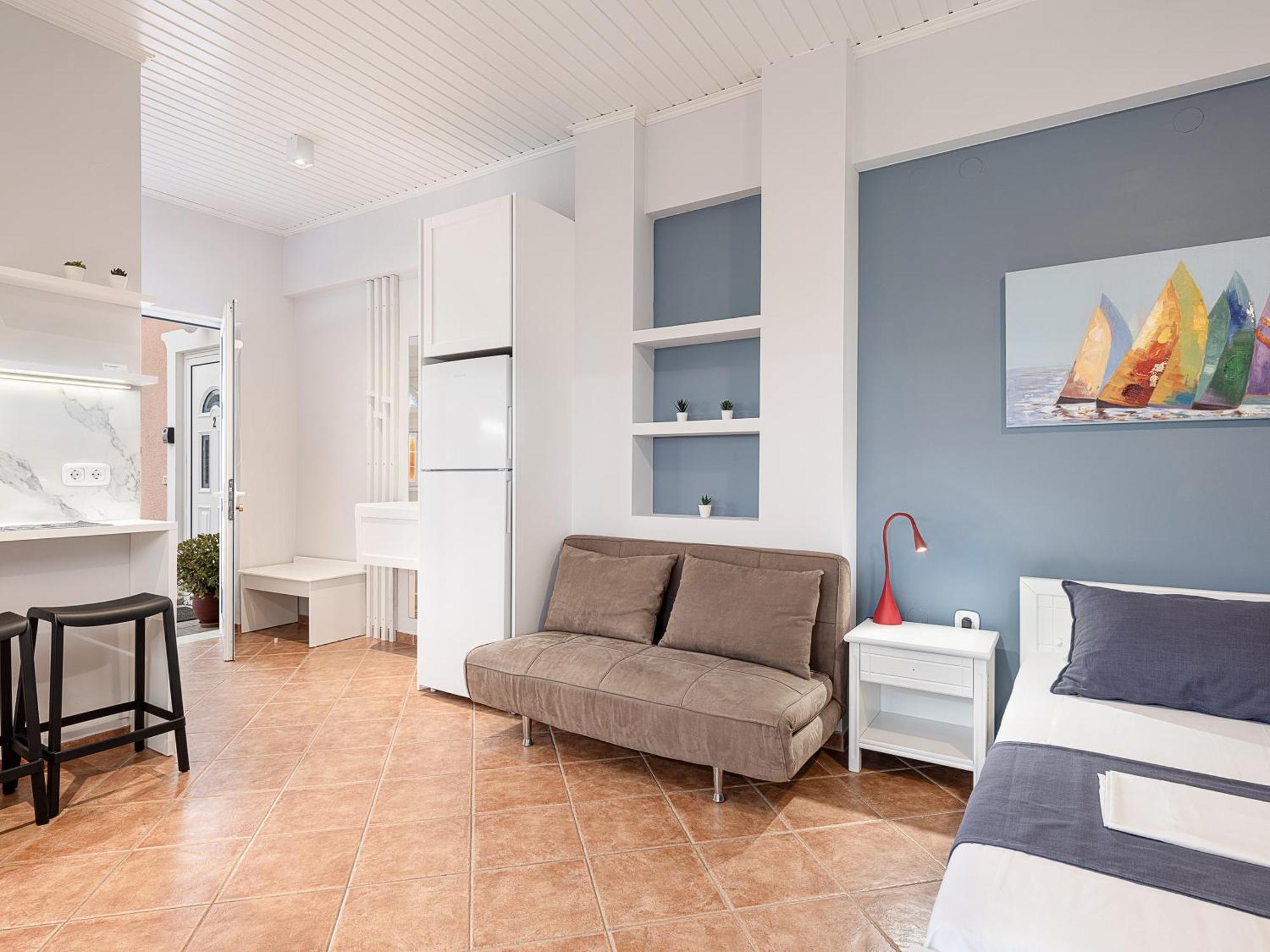 Elena Seafront Luxury Apartments Almirida Exteriör bild