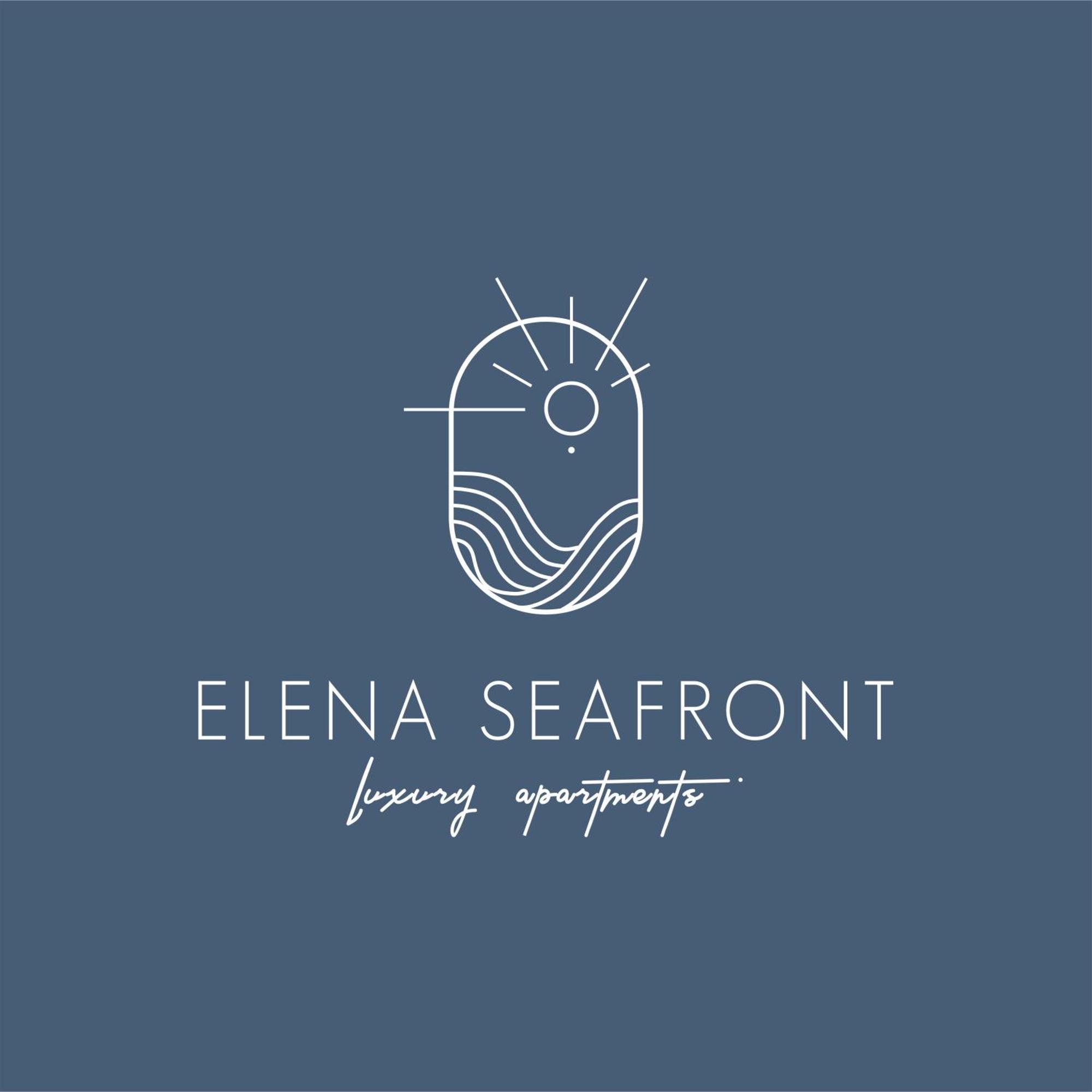 Elena Seafront Luxury Apartments Almirida Exteriör bild